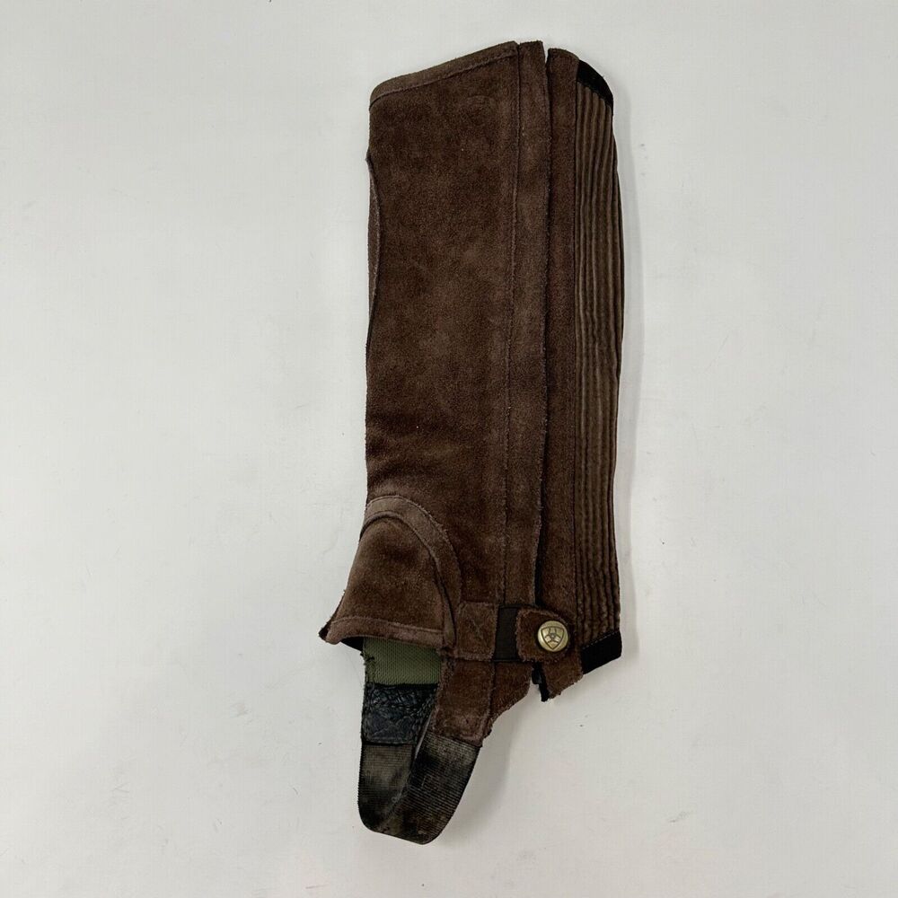 Ariat Kid's all Around Chap III Sz. MT Leather Chap Single